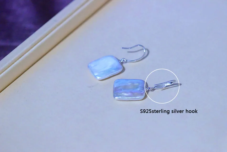 Pearl Drop Earrings View 3