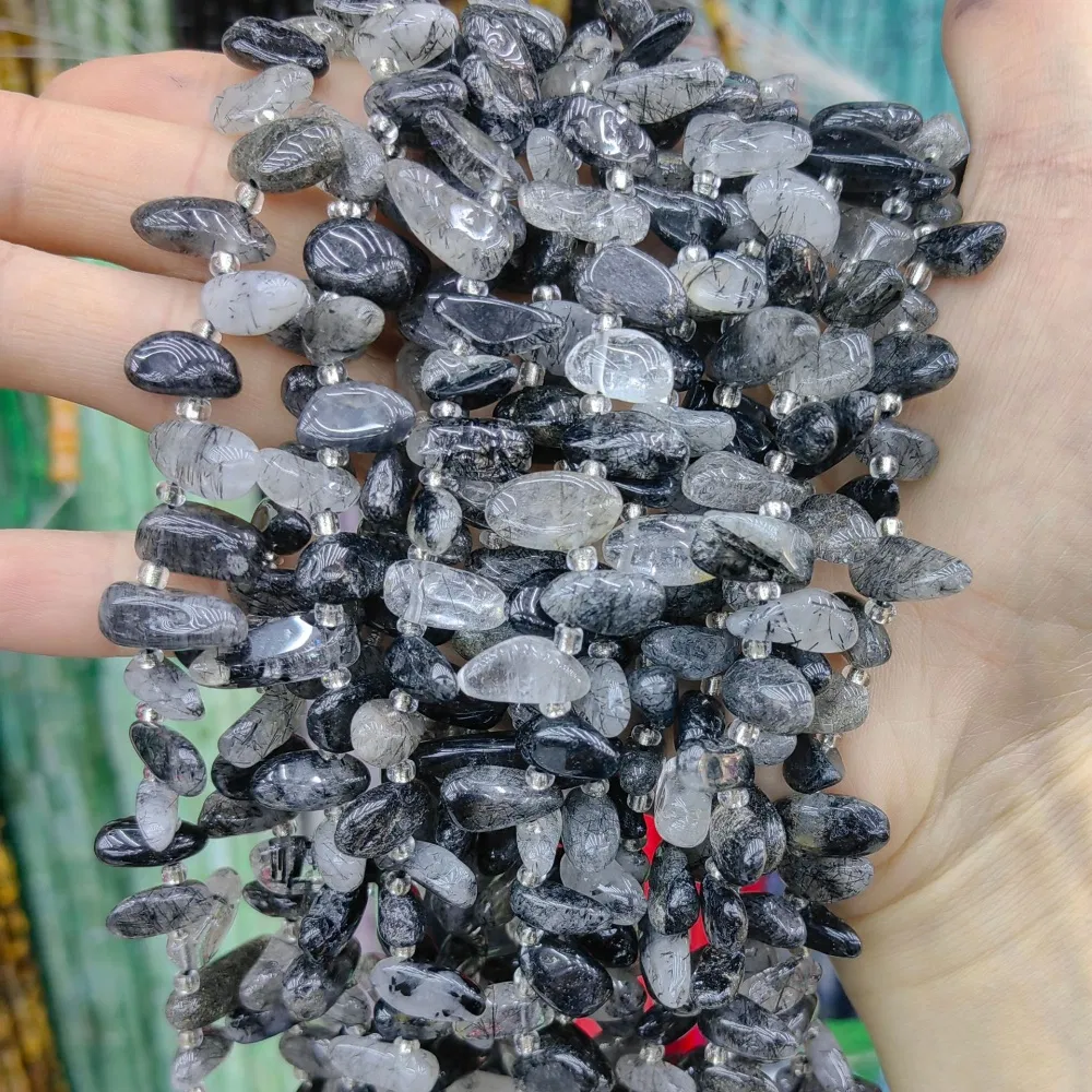 Irregular Natural Mixed Long Tooth Crystal Semi-Precious Stone Agate Gravel Beads