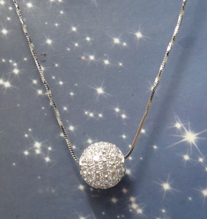 Rhodium Plating 18K Gold Plating Cubic Zirconia 91PC 925 Silver jewelry Pendants