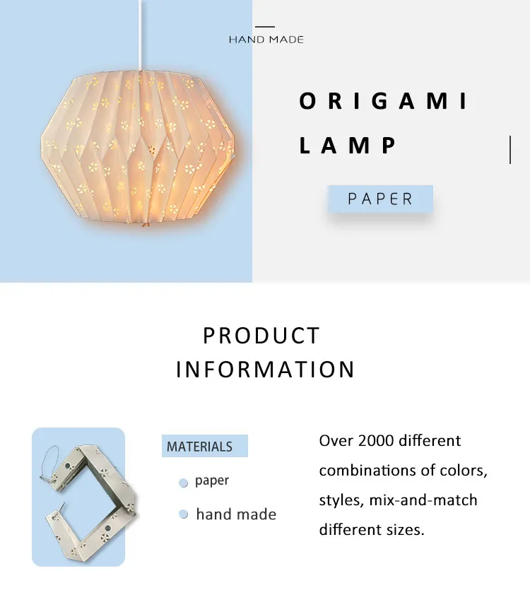 Origami Decagon Paper Easy Fit Pendant