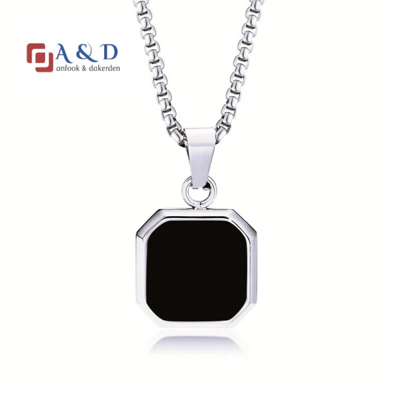 Stainless Steel Pendant for Men 26*15mm (Including Chain 60cm)