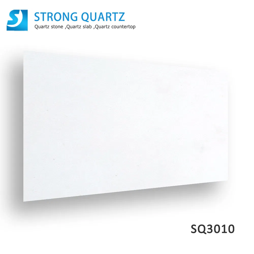 Fine Super White Quartz Stone High Polished Multi-Color Composite for Exquisite Artificial Stone Benchtops and Kitchen Tops