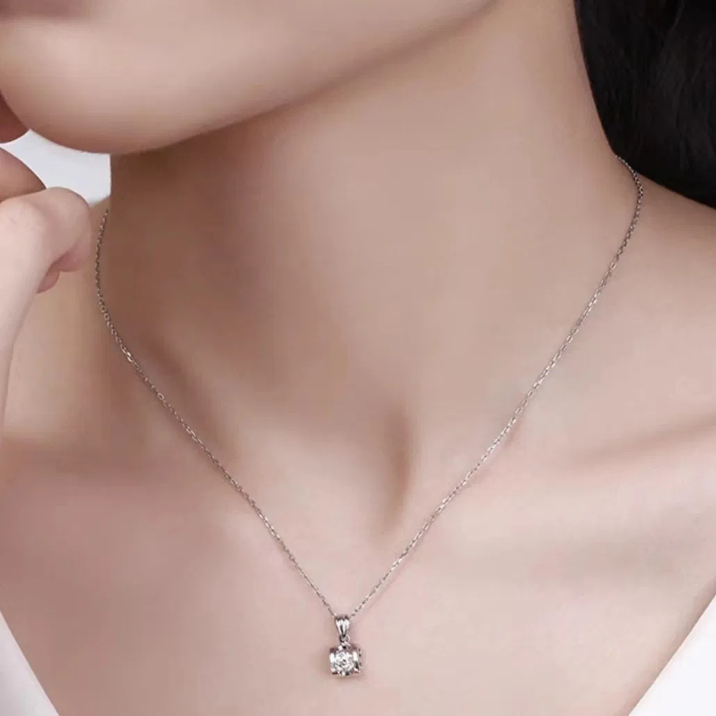 Hot Sale Durable Fashion Design Versatile Women's Jewelry 925 Silver Pendants for Daily Combinn