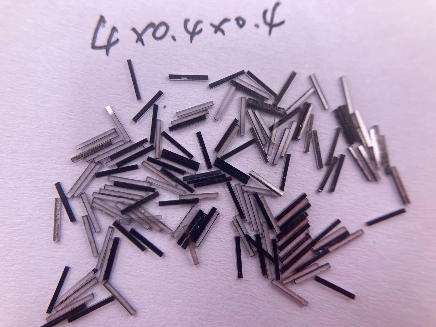 4 X 0.4 X 0.4mm Single Crystal Diamond CVD Dresser Logs