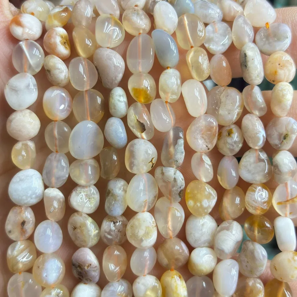 Irregular Black Obsidian Red Onyx Amethyst Crystal Semi Precious Stone Loose Beads