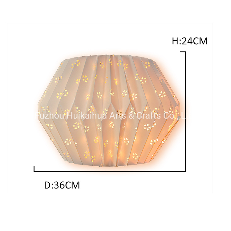 Origami Decagon Paper Easy Fit Pendant