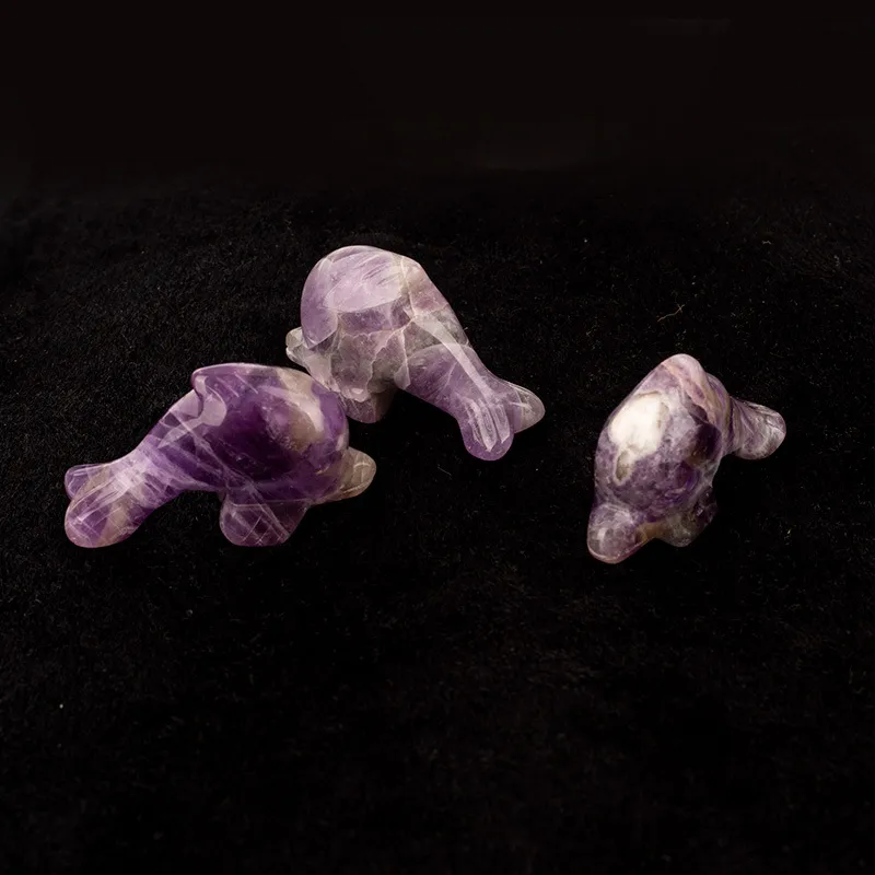 Natural Gemstone Dolphin 5