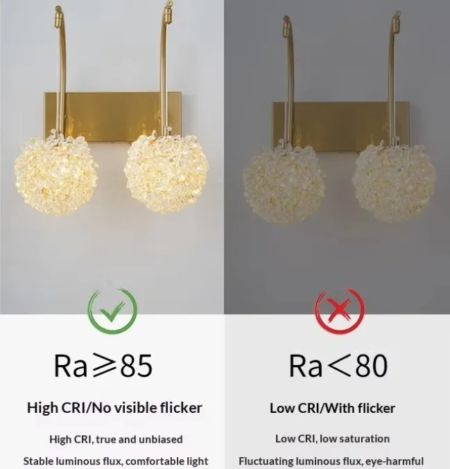 Luxury Crystal Wall Lamp
