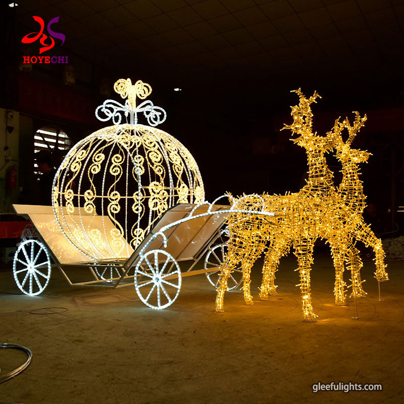 2025 New Christmas Large Outdoor Decorative Lighting Customized Export