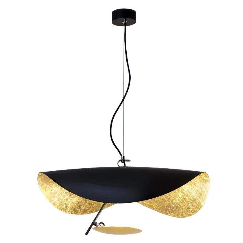Nordic Decorative Chandeliers Metal Hat Art Cafe Restaurant Hotel Creative Personality Lighting