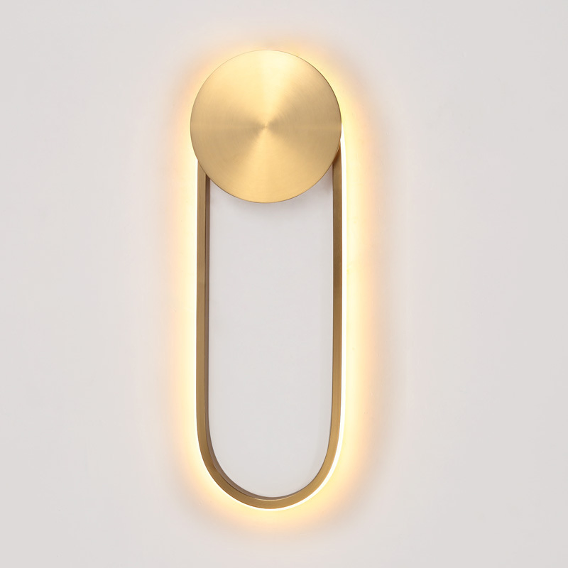 Modern Design Small with Aluminum Silicone Iron Material Indoor LED Wall Sconce Wall Mounted Decorative Lighting B090