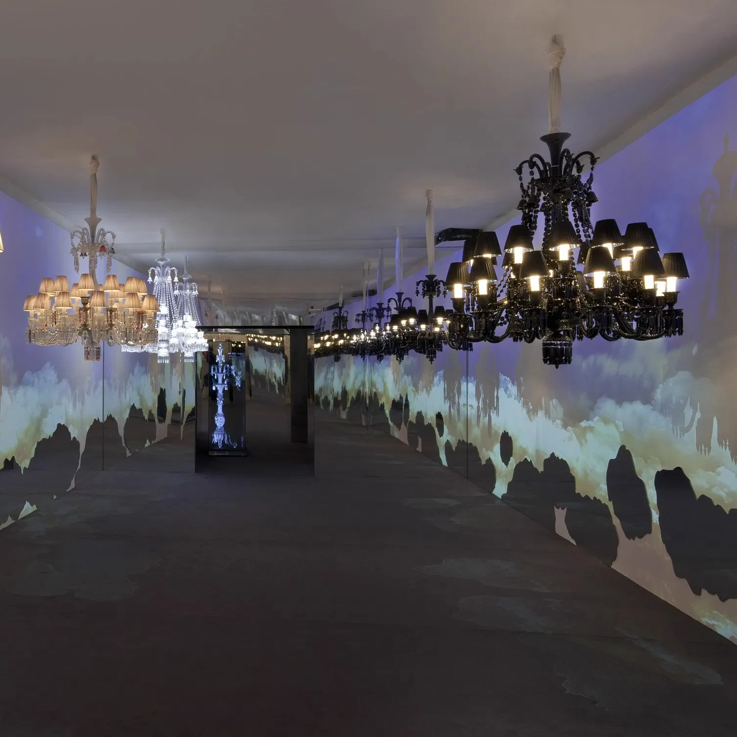 Modern Black Crystal Chandelier Decorative Ceiling Light