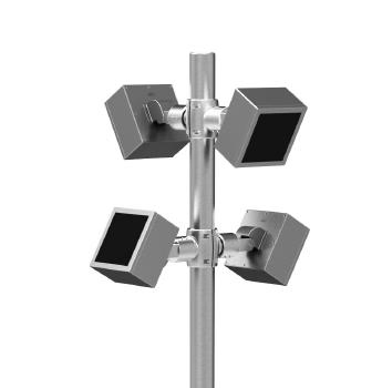DC24V/AC24V/AC220V Modern Outdoor Decorative Driveway LED Yard Street Lamp Pole High Mast Light Pole LED Outdoor Stadium Lighting