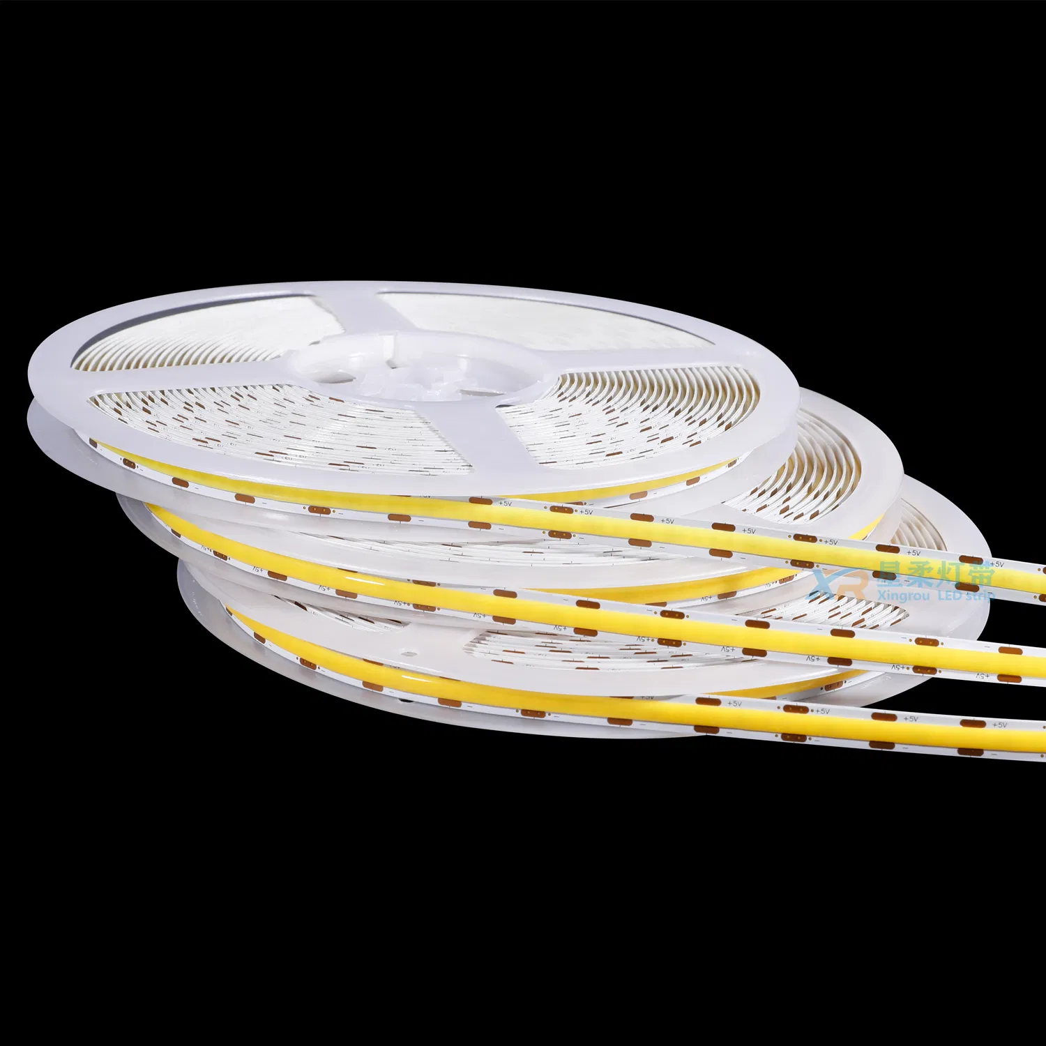 Customized 24V 320d 480d COB LED Strip Lightt 3000K Commercial Display LED Strip for Architectural Decorative Light