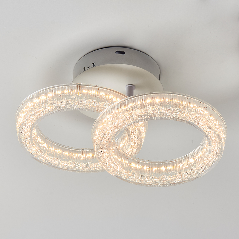 Fancy Decorative Lights Led Ceiling Lighting Iron Acrylic Luxury Chandelier Ceiling Light