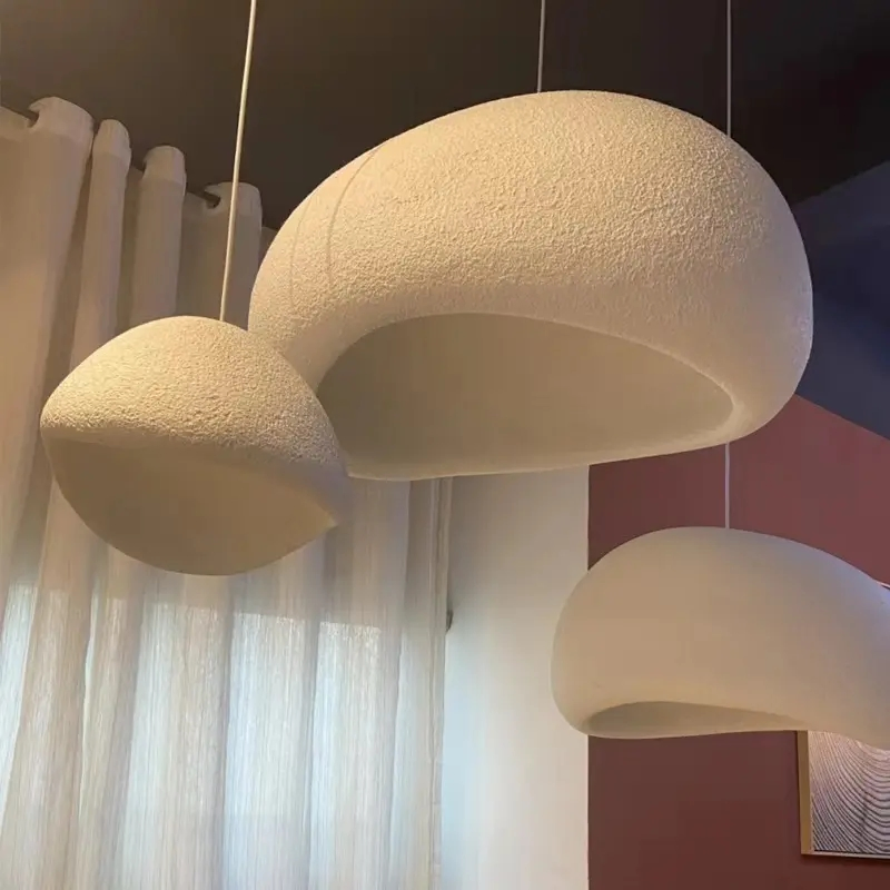Design Nordic Creative Chandelier Decorative Dinning Lighting Shade Wabi Sabi Pendant Light