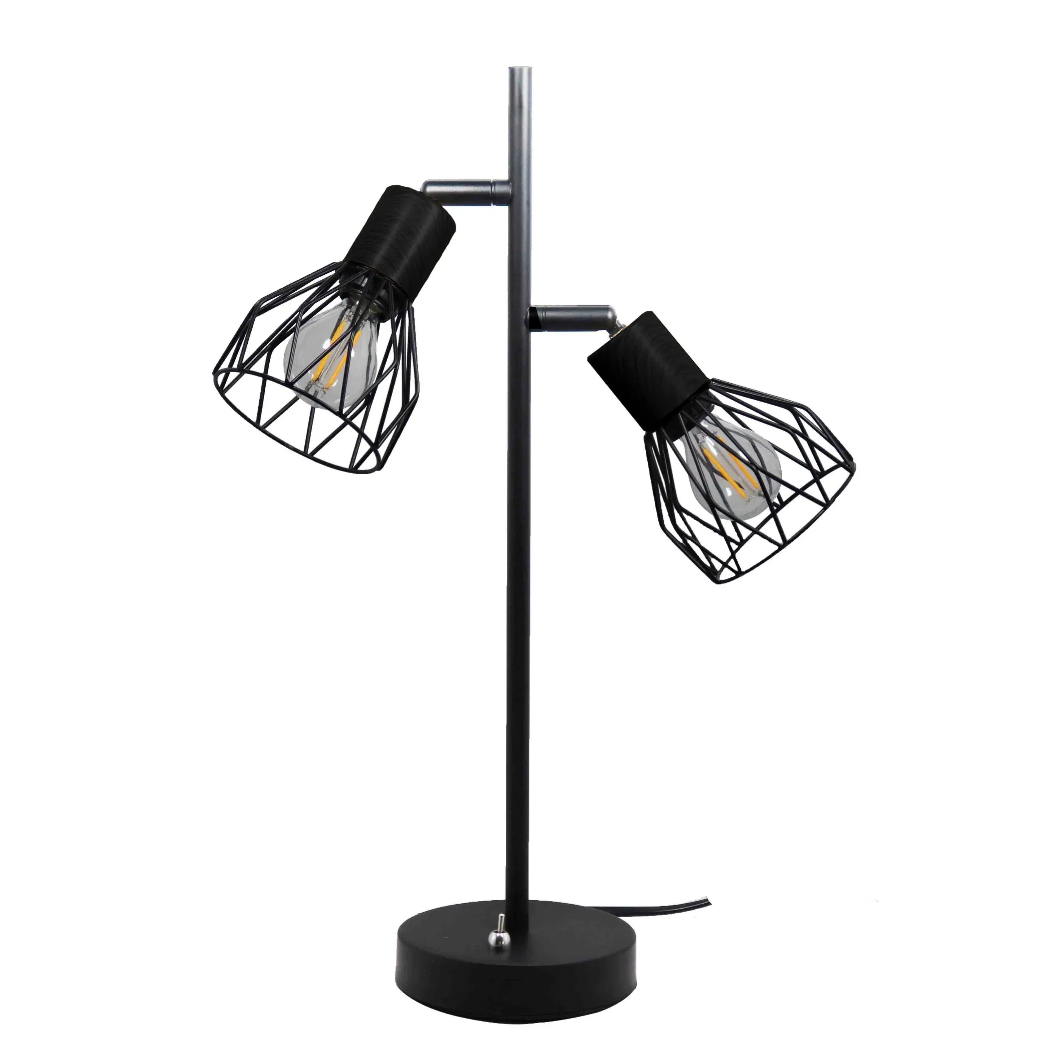 Metal Iron E14 Bulb Hanging Light Modern Wall Sconce Lamp LED Decorative Wall Light Track Lighting