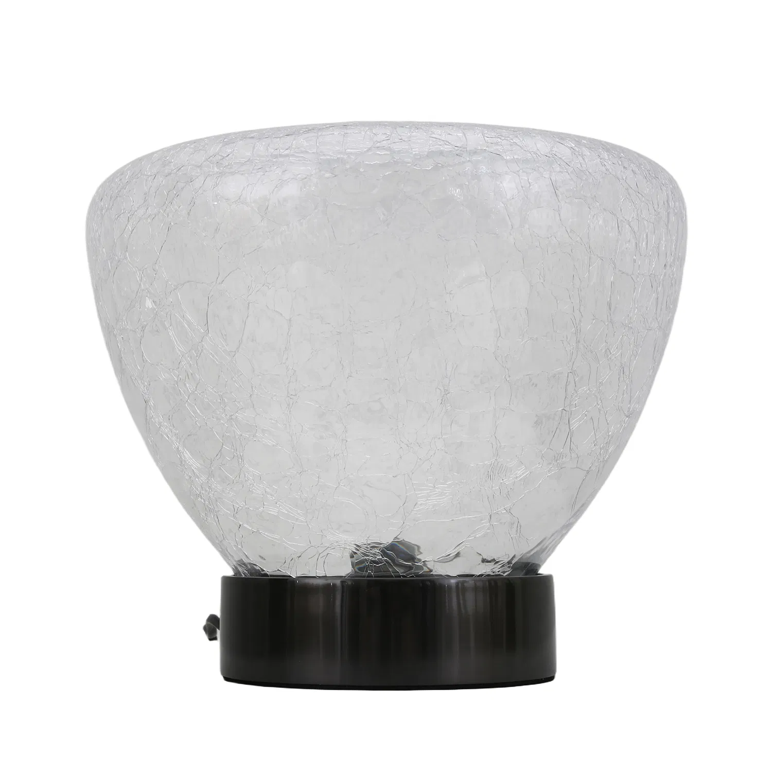 Custom Restaurant Hotel Living Room Desk Lamp Cracked Glass Decorative Table Lighting