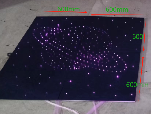 LED Color Change 16W 0.75mm Fiber Optic Starry Sky Ceiling Light