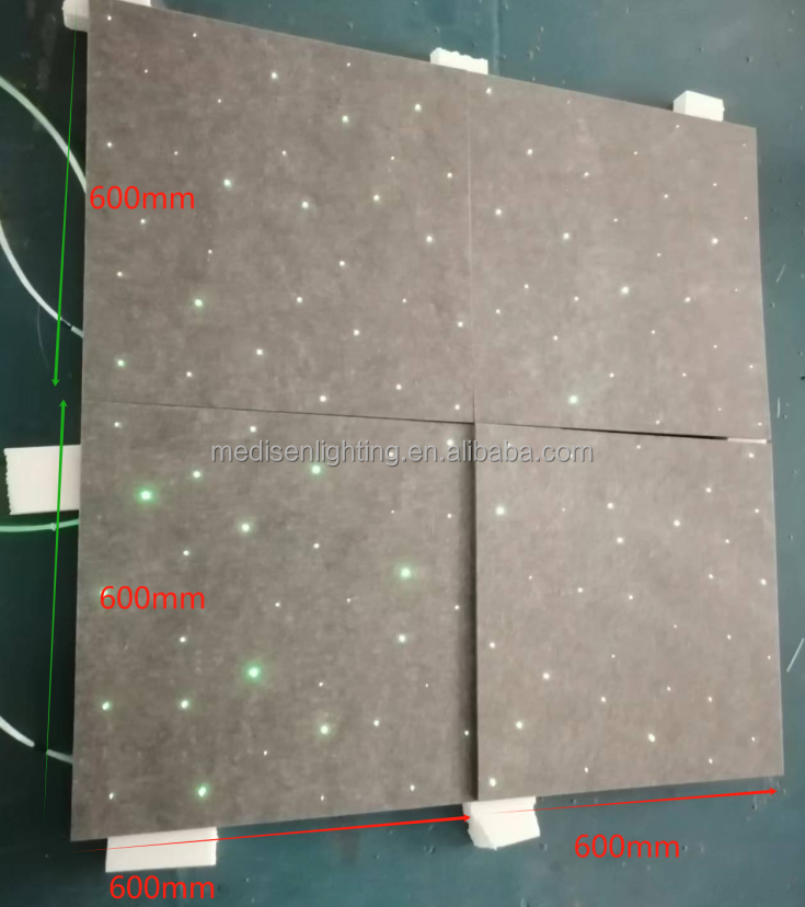 LED Color Change 16W 0.75mm Fiber Optic Starry Sky Ceiling Light