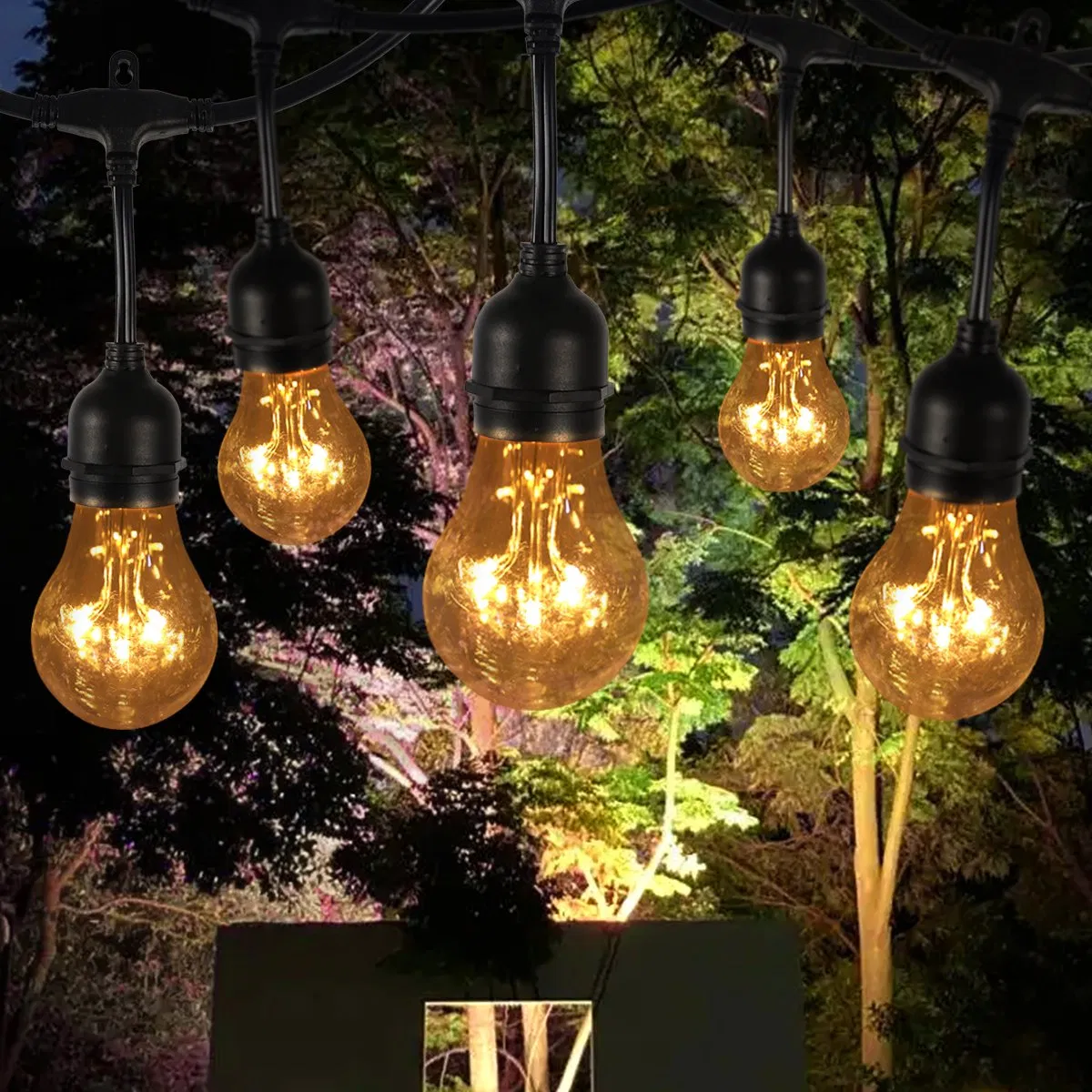 China Factory Decorative Waterproof Christmas Party Light String Lighting