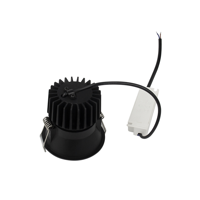 Decorative Modern LED Wall Lighting Fixture 12W/1020lm COB/LED Type Black/Aluminum/Body 24°/36°/50000h Lifetime