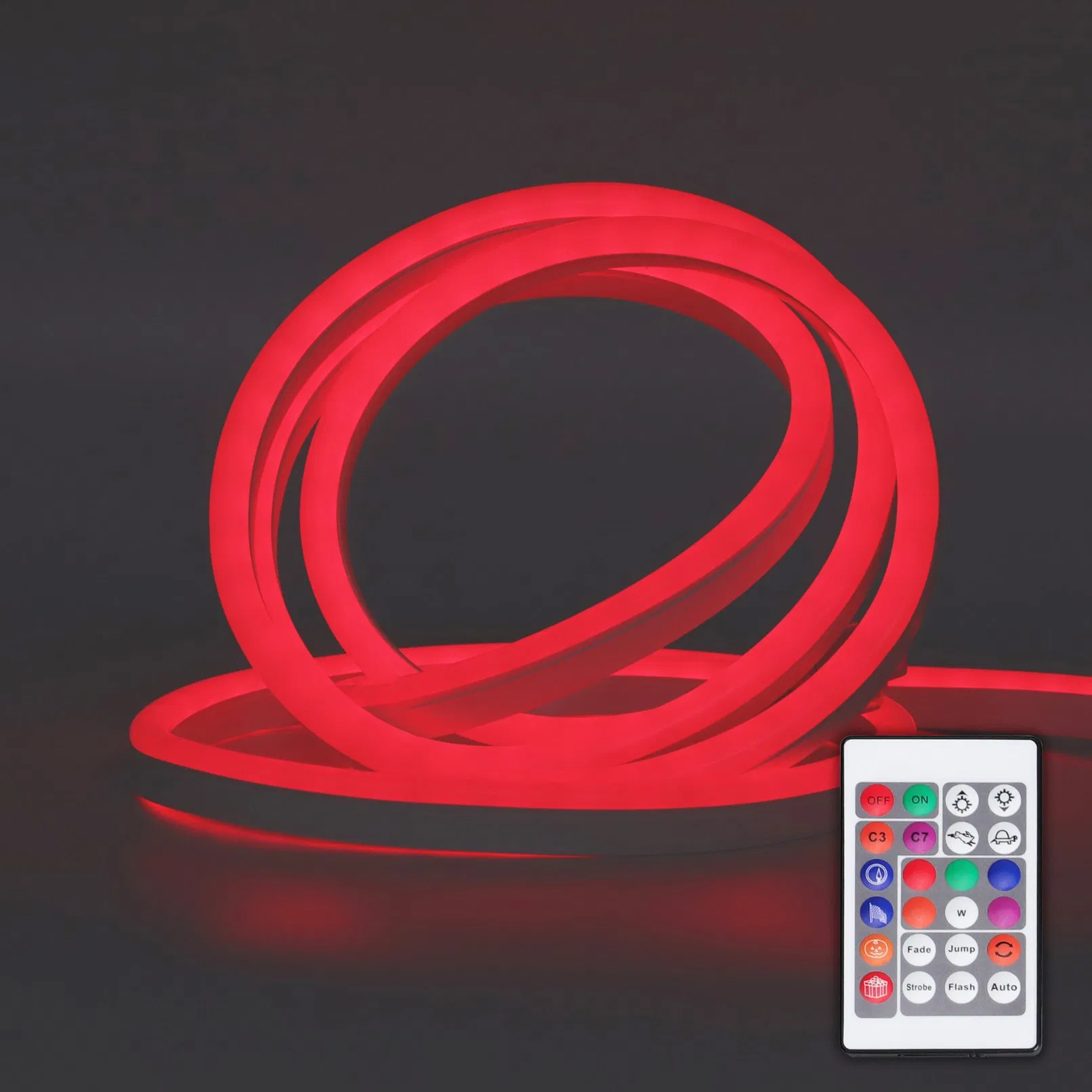 Custom LED SMD 5050 RGB WiFi Flexible Smart Neon Lighting/LED Strip Light/LED Christmas Decorative Lighting