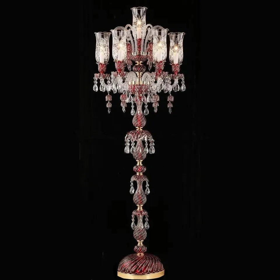 Glass Bedside Lamp