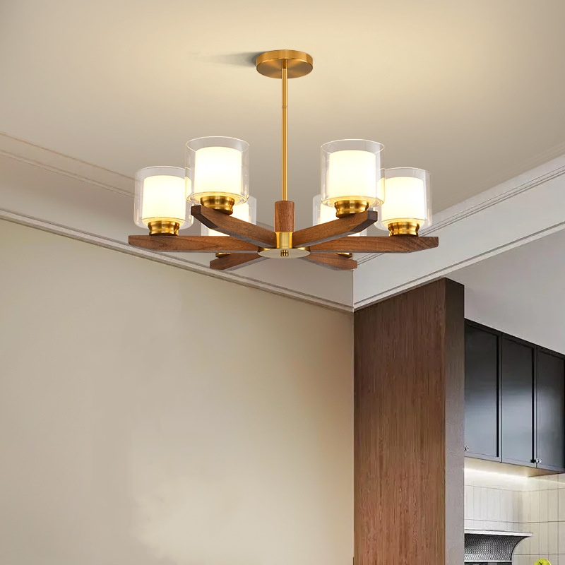 Creative Nordic Design Glass Pendant Light Decorative LED Interior Lighting Modern Style for Restaurant (ZY-ZG013)