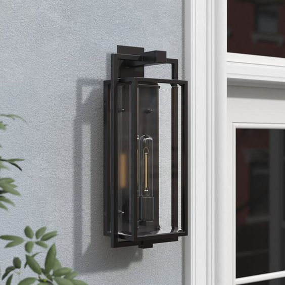 Outdoor Decorative Modern Fixture Luminaire Wall Lantern IP66 Waterproof Garden Lighting Products