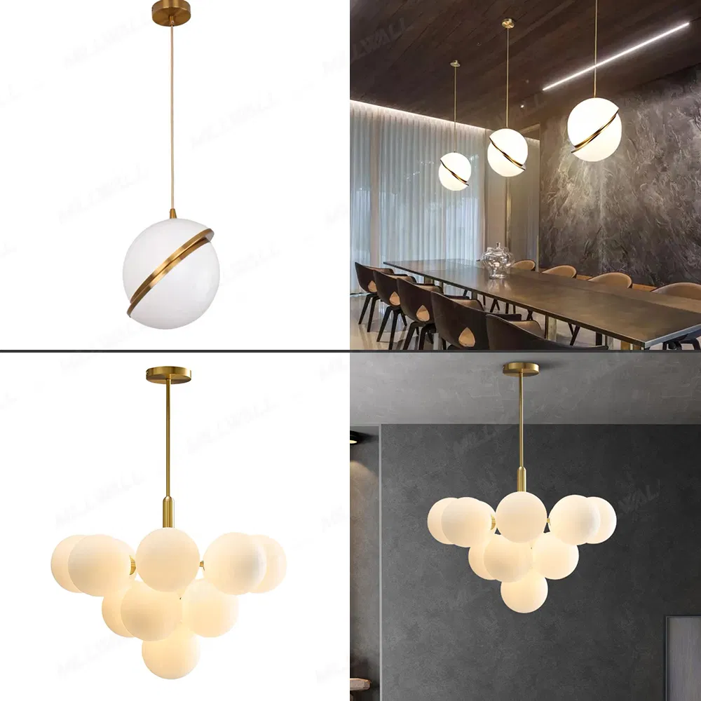 Decorative Luxury Hotel Lobby Staircase Villa Restaurant Indoor Bedroom Pendant Lighting