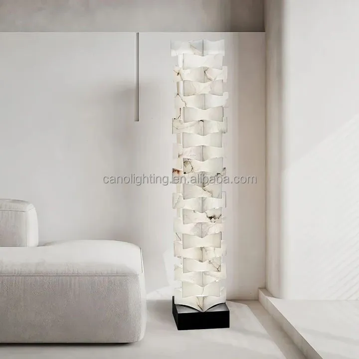 Alabaster Floor Lamp Detail 5