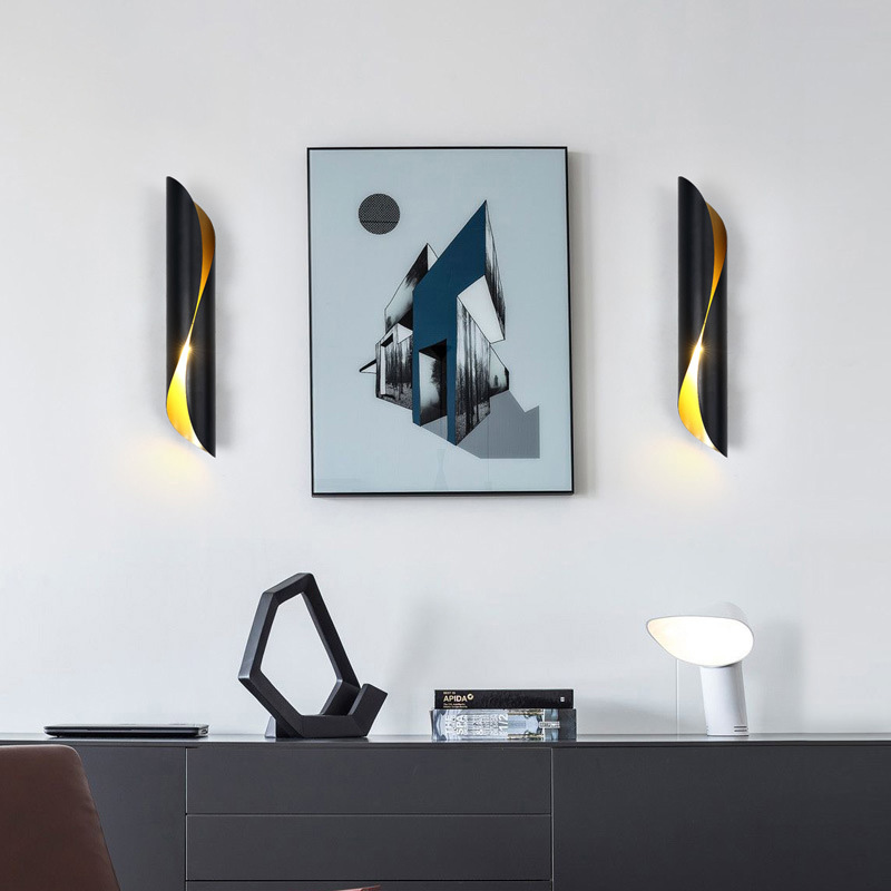Wall Led Light Indoor for Bedroom Hotel Living Room Home Decorative Postmodern Side Nordic Led Wall Lamps
