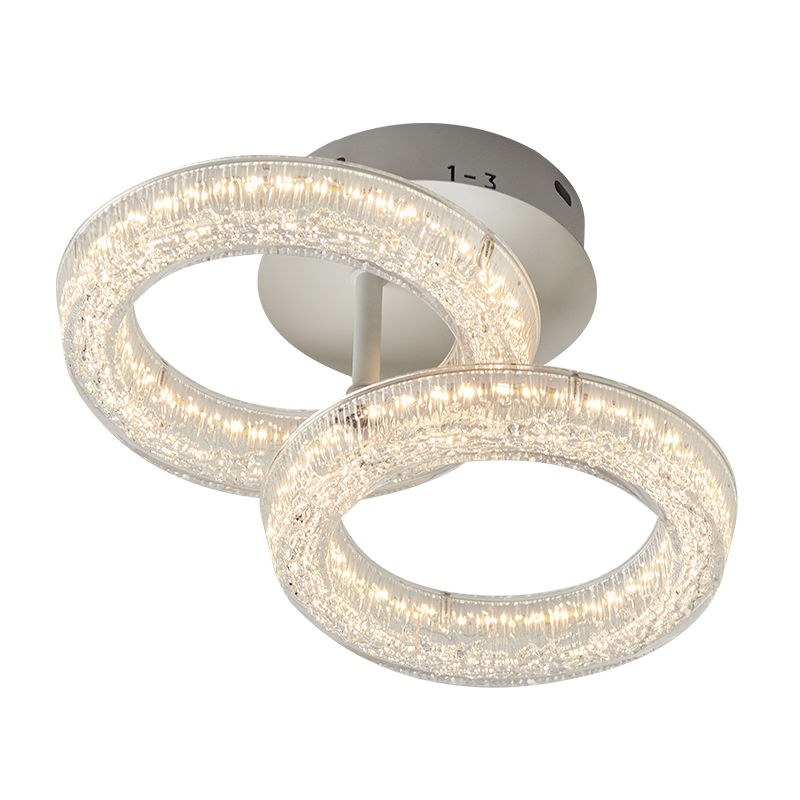 Fancy Decorative Lights Led Ceiling Lighting Iron Acrylic Luxury Chandelier Ceiling Light