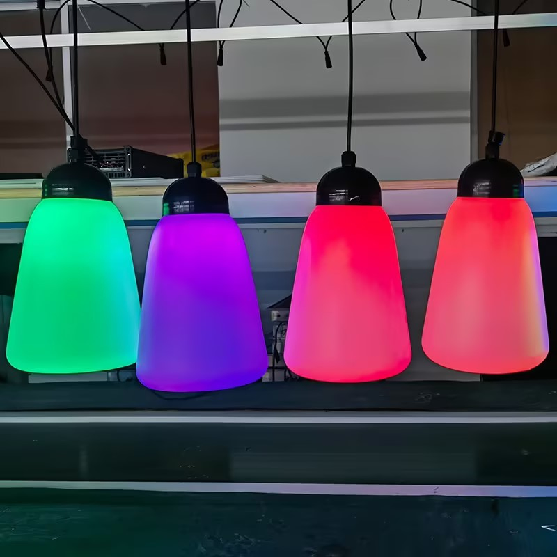 Magic Hanging Festival Decoration Light Outdoor Waterproof RGB Color Changing Ambient Decorative