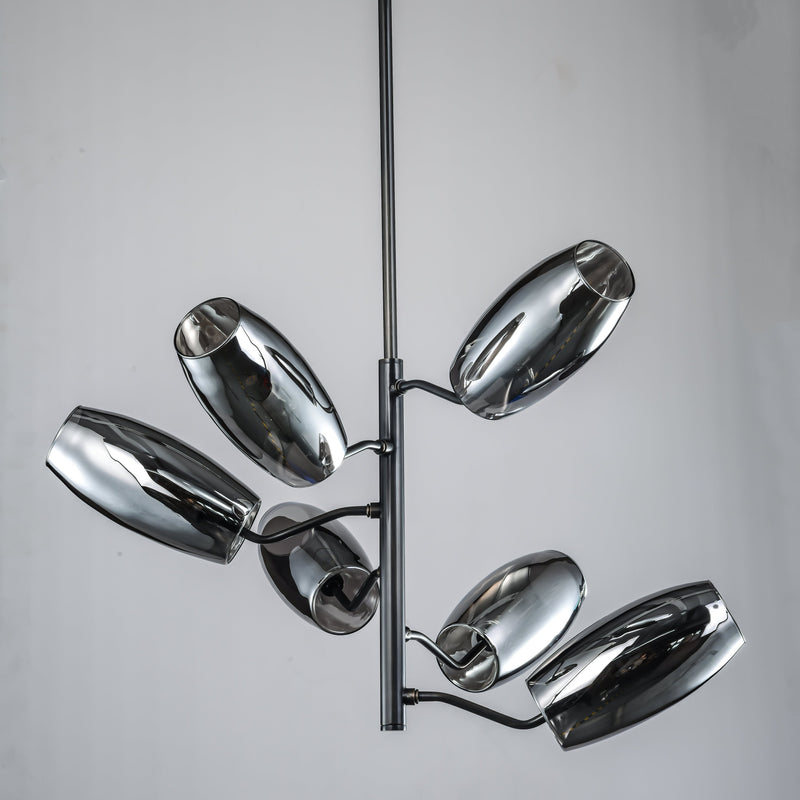 Restaurant Hanging Kitchen Lights Decorative Iron LED Gold Pendant Lighting for Dining Room
