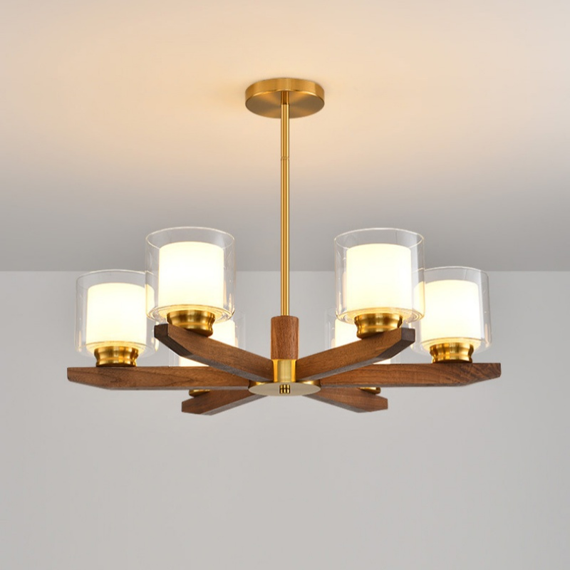 Creative Nordic Design Glass Pendant Light Decorative LED Interior Lighting Modern Style for Restaurant (ZY-ZG013)