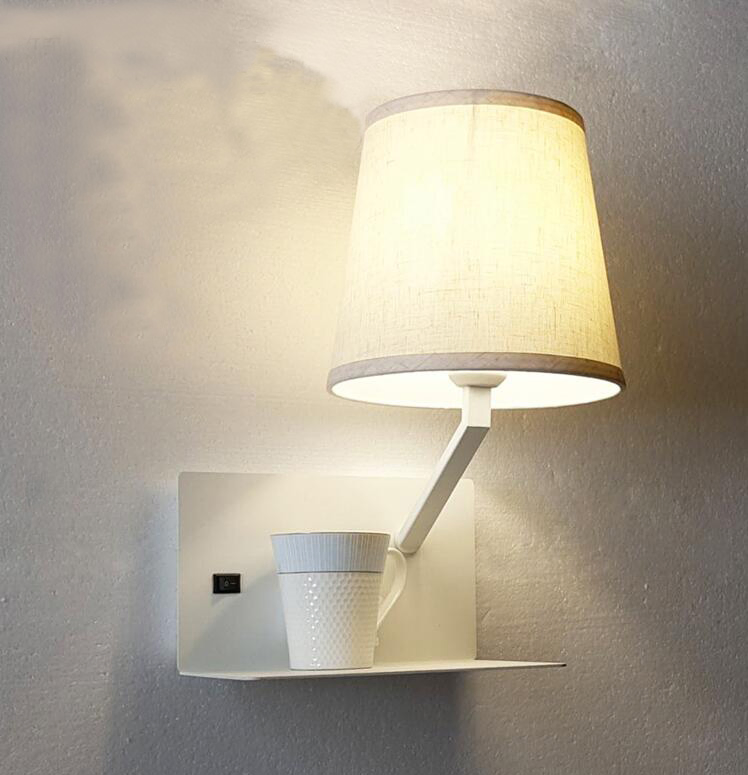 Rechargeable USB Wall Lamp Hotel Project Decorative Bedside Reading Lighting