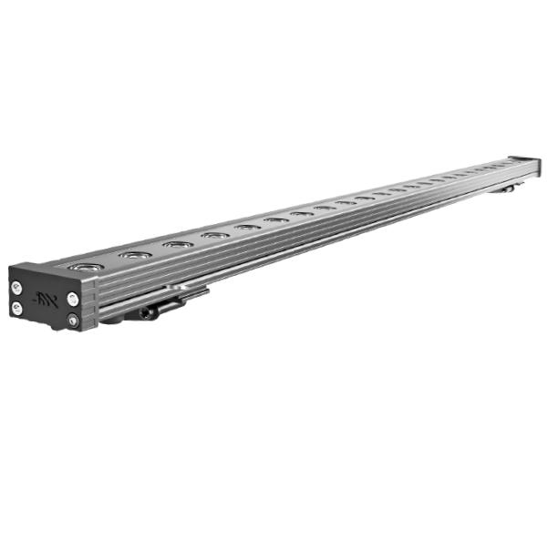 Outdoo Decorative Building Lighting 18W 24W 30W IP66 RGB DMX DC24V Aluminum Outdoor LED Wall Washer Light Strip Linear Lighting for Project Aluminium Housing