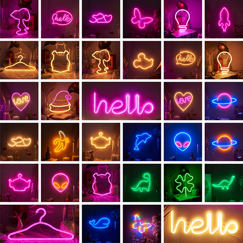 Various OEM&ODM Customized Neon Light Decorative Ambient Light