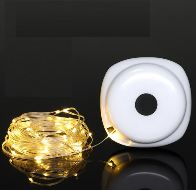 10m LED Strip Rechargeable Type C Outdoor Tape Camping Light with Hook 1500mAh Waterproof IP44 LED Camp Tent Decorative Ambient Light