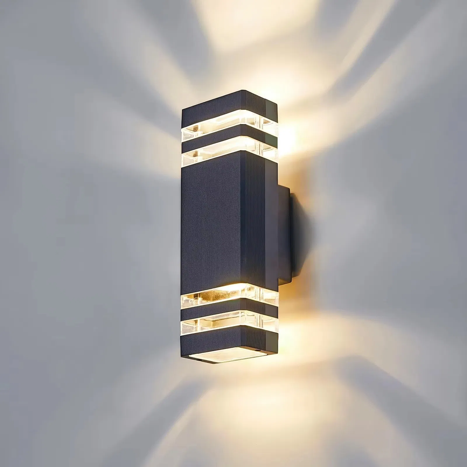 Modern E27 Outdoor Wall Lamp Lighting Waterproof IP65 Exterior Decorative Wall Sconce for Porch Patio