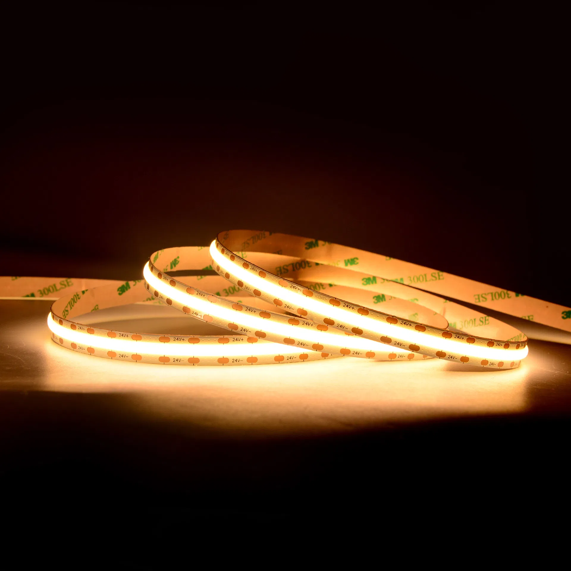 Gliszenlighting COB LED Strip Suitable for Home and Hotel Decorative Lighting 180 Degree Large Viewing