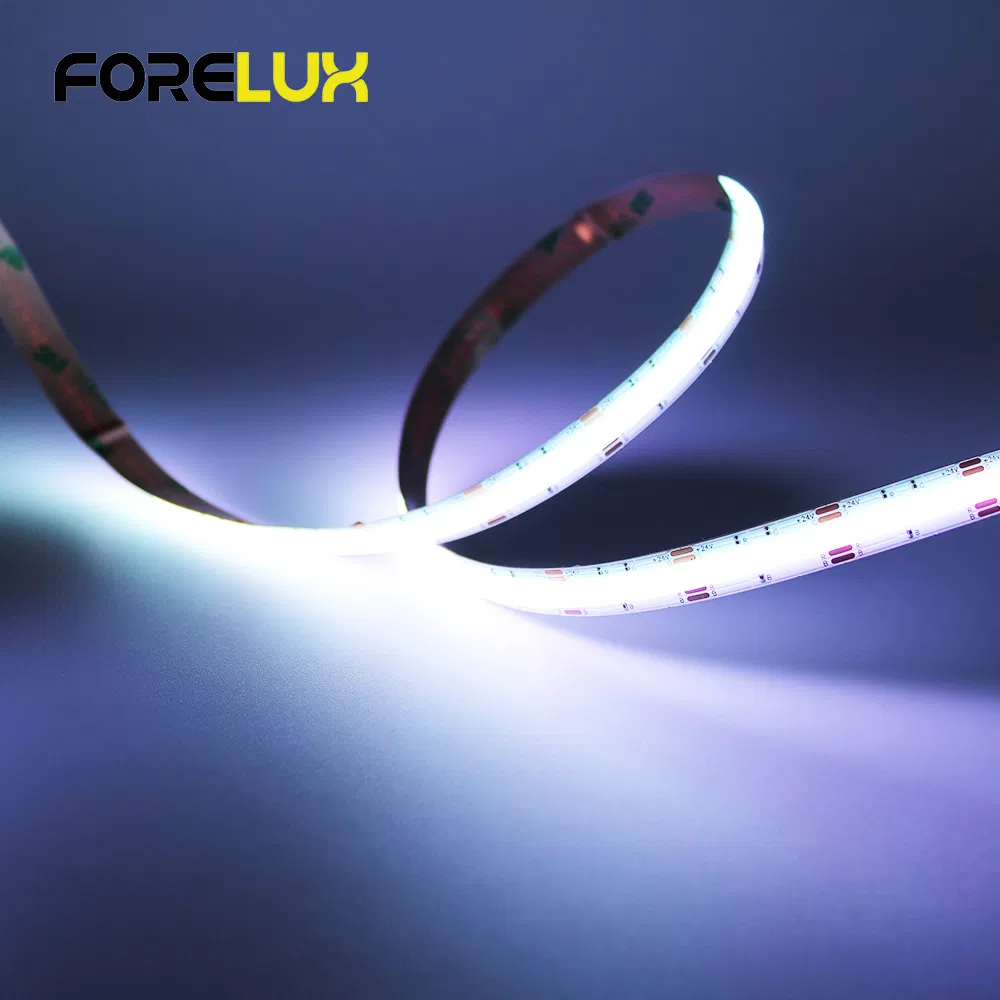 Ultra Density 840LEDs/M Seamless Lighting RGB COB LED Strip for Decorative and Ambient Application