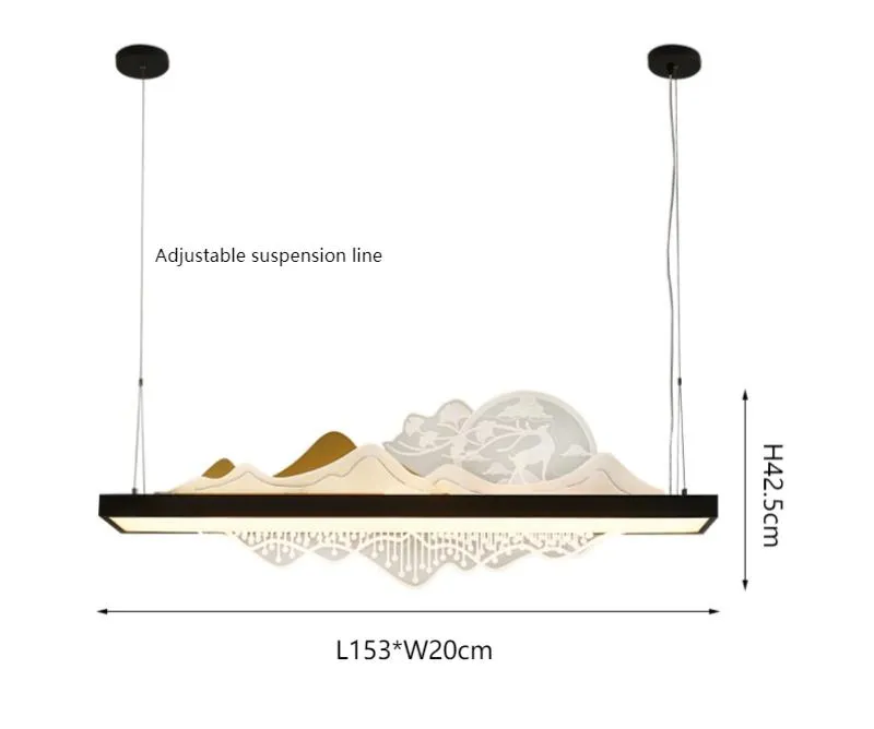 Hotel Lighting Modern Chandelier Luxury for Office Lighting New Design LED Pendant Lamp Modern Decorative Chandelier Pendant9zy-Xz014)
