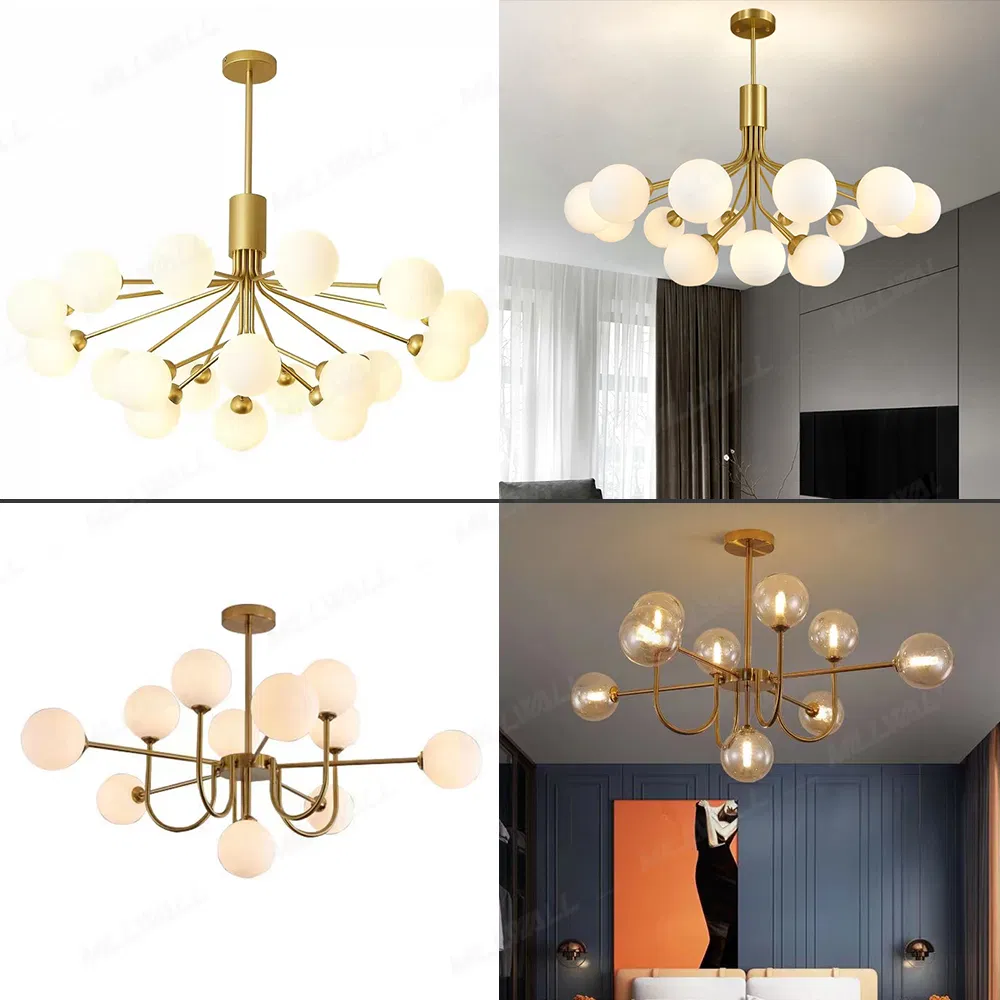 Decorative Luxury Hotel Lobby Staircase Villa Restaurant Indoor Bedroom Pendant Lighting
