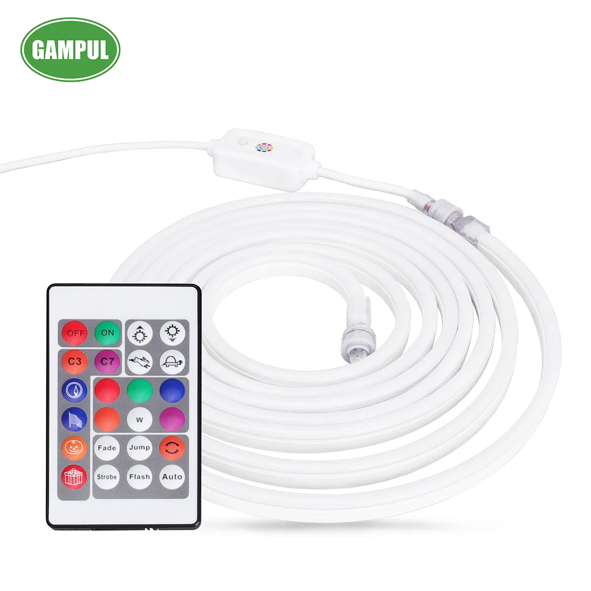 Custom LED SMD 5050 RGB WiFi Flexible Smart Neon Lighting/LED Strip Light/LED Christmas Decorative Lighting