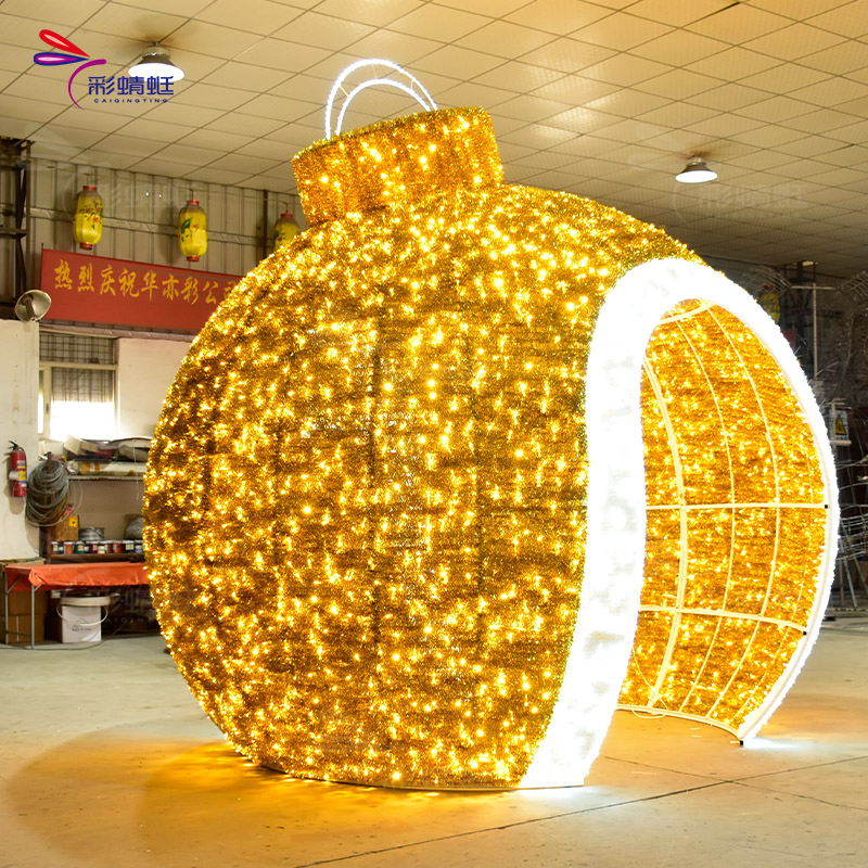 2025 New Christmas Large Outdoor Decorative Lighting Customized Export