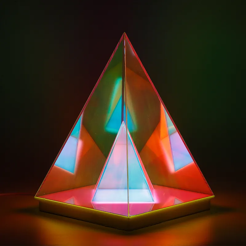 Pyramid Lamp View 3