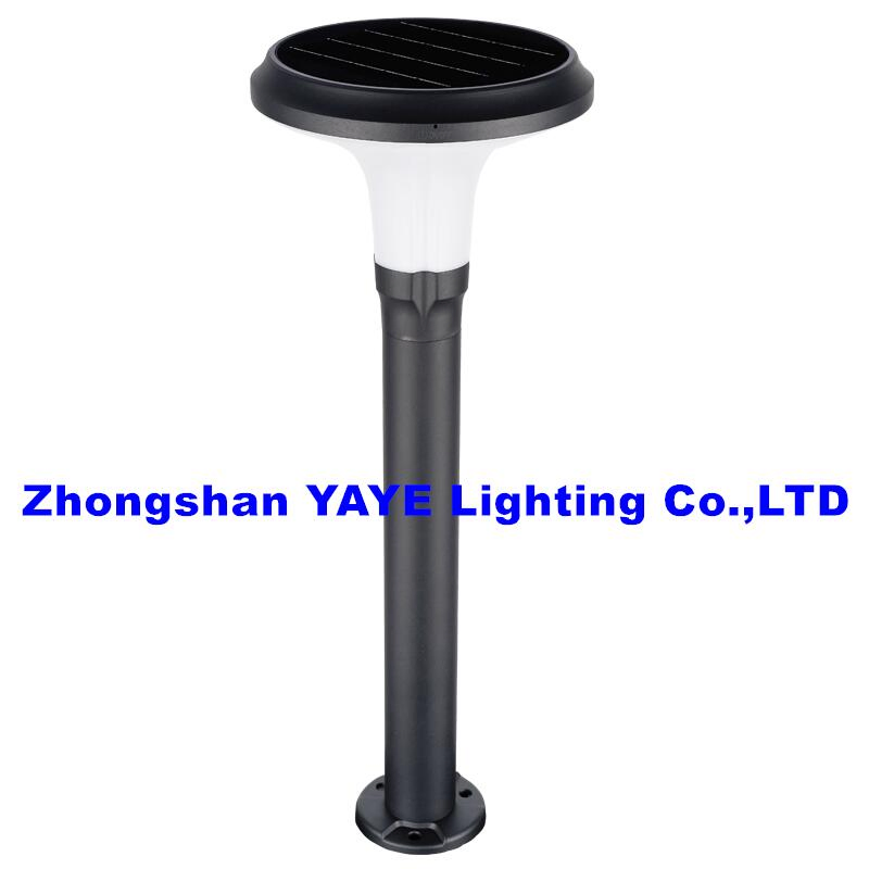 Yaye Hottest Sell 50W Waterproof Outdoor Garden Solar Lights Pathway Decorative Bollard Light Square Lawn Landscape Lighting